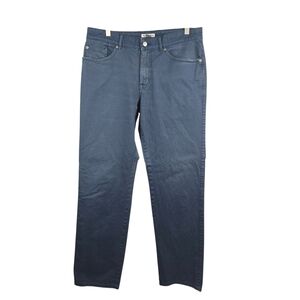 Peter Millar Straight Fit Twill Pants Blue Size 33